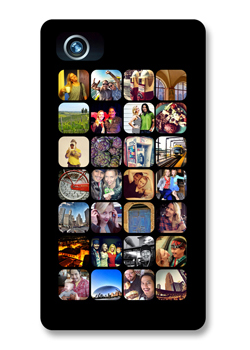 personalized iphone 4 iphone 5 case picture collage 