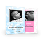 custom photo baby birth announcements