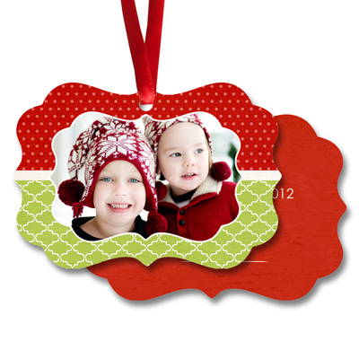 ornate photo ornament