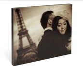 large mounted photo print